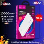 HOCO 10000mAh Ultra Slim Dual Output Power Bank -DB22