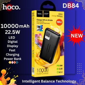 HOCO 10000mAh 22.5W LED Digital Fast Charging Power Bank - DB84