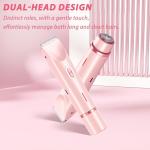 2 in 1 Electric Lady Shaver Dual Head