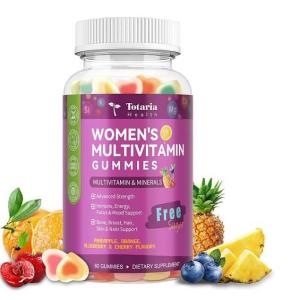 Totaria Health Women’s Multivitamin Gummies – 60 Gummies (Dietary Supplement)