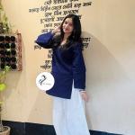 Nila Kurti and Salwar Set