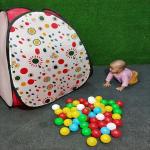 Baby Tent House for Kids within 50 Pcs Balls