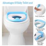 Baby Potty Ring Riduttore Soft Reducer - Blue