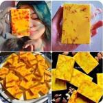 Saffron Goats Milk Soap Premium (Handmade) - 2 pcs