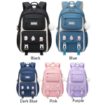 Kids Backpack Children School Bags Waterproof Primary Schoolbag Book Bag - ( Purple )