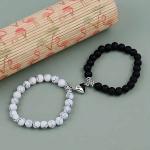 Heart Magnetic Bracelets for Couples