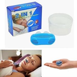 2 In 1 Anti Snoring and Air Purifier Silicone Snore Nose Clip