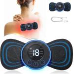EMS Mini Body Massager,Muscle Stimulator Full Body Relaxation Machine Rechargeable Device for Legs Back Neck Pain Relief Electromagnetic Therapy For Unisex