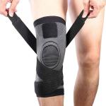 Gray Color Knee Pads Braces Sports Support For Men Women - 1 pcs