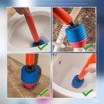 High Pressure Air Drain Clog Remover Plumbing Tool, High Pressure Toilet Unblock One Shot, Toilet Plunger Kitchen Sink Sewer Dredge Tool, High Pressure Toilet Unblock a Shot-Cyclone