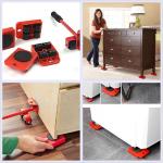 Furniture Easy Moving Tool Set, Heavy Furniture Moving & Lifting System, Maximum Load Weight