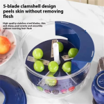 Multipurpose Automatic Fruit & Garlic Peeler Machine