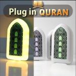 Exclusive plug in Quran Illuminated Quran and Hadith speaker, Zikir, Hadis, Rukyah Islamic Plug In kuran