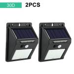 2 Pcs Solar Charging LED Sensor Light