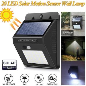 Solar Charging LED Sensor Light