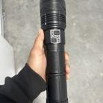 Powerful LED Flashlight Super Bright Spotlight Long Range Zoomable Lantern Emergency Torch Outdoor Tactical Light