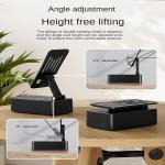 3 In 1 Desktop Mobile Holder With Speaker & Power Bank