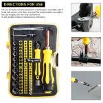70-In-1 Screwdriver Combination Mobile Phone Pin Head Set Special-Shaped Screwdriver Multifunctional Household Tool Set Easy Install Easy to Use