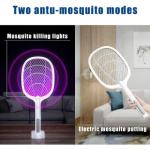 Weidasi WD-979 Electric Fly Mosquitoes Bat Insect Racket With LED Light
