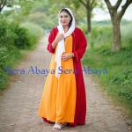 Basonti Borka Koti,Innar,Hijab Set By Sera Abaya