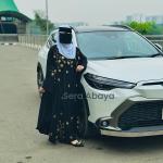 Embroidery Work Luxury Abaya Fabric By Sera Abaya