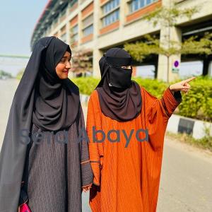 Ridha Abaya Whithout Hijab
